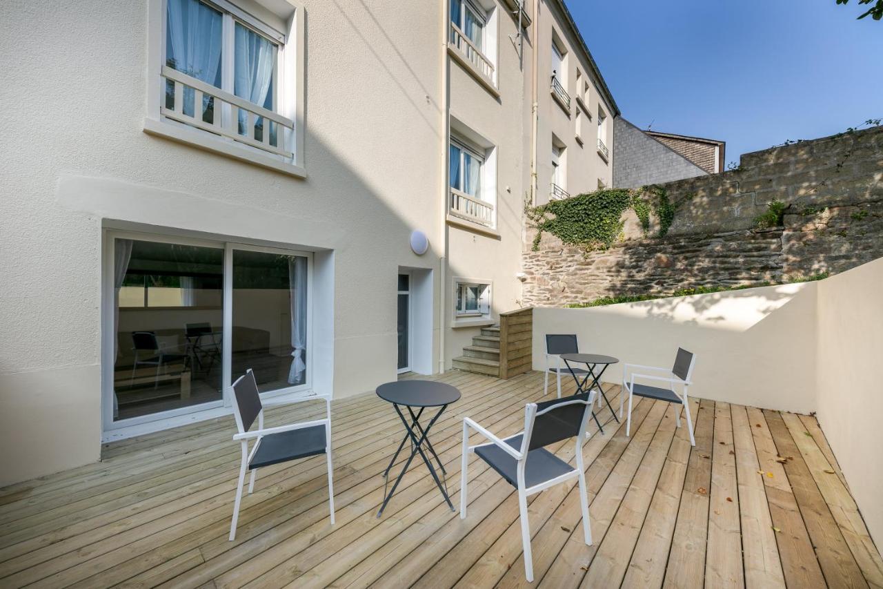 ברסט Le Belem : Chambre Spacieuse Avec Sdb Privative, Cuisine Et Salon Partages, Terrasse, Proche Facs Et Centre מראה חיצוני תמונה